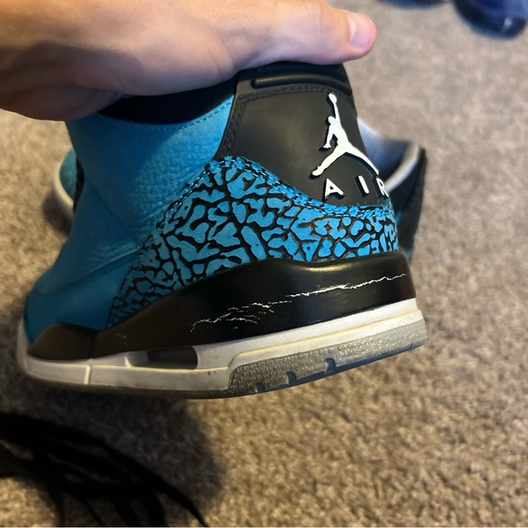 Jordan 3 powder blue - Picture 11 of 12